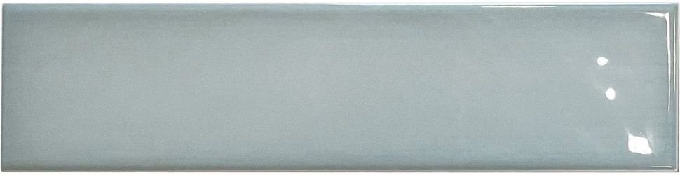 Керамическая плитка Decocer Monte Sky, цвет голубой, поверхность глянцевая, прямоугольник, 100x400