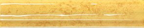 Бордюры Del Conca Canepa S CM 23, цвет жёлтый, поверхность глянцевая, прямоугольник, 40x200
