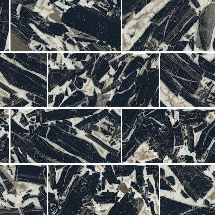 Мозаика Rex Etoile Brown River 6mm Mat. Mos. 761943, цвет коричневый, поверхность матовая, квадрат, 300x300