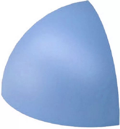 Спецэлементы Paradyz Gamma Niebieska Kszta?tka E Mat., цвет голубой, поверхность полированная, прямоугольник, 30x30