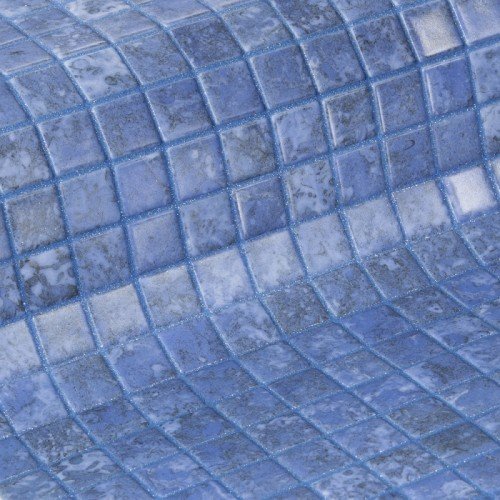 Мозаика Ezarri Zen Bluestone 50, цвет синий, поверхность матовая, квадрат, 365x365