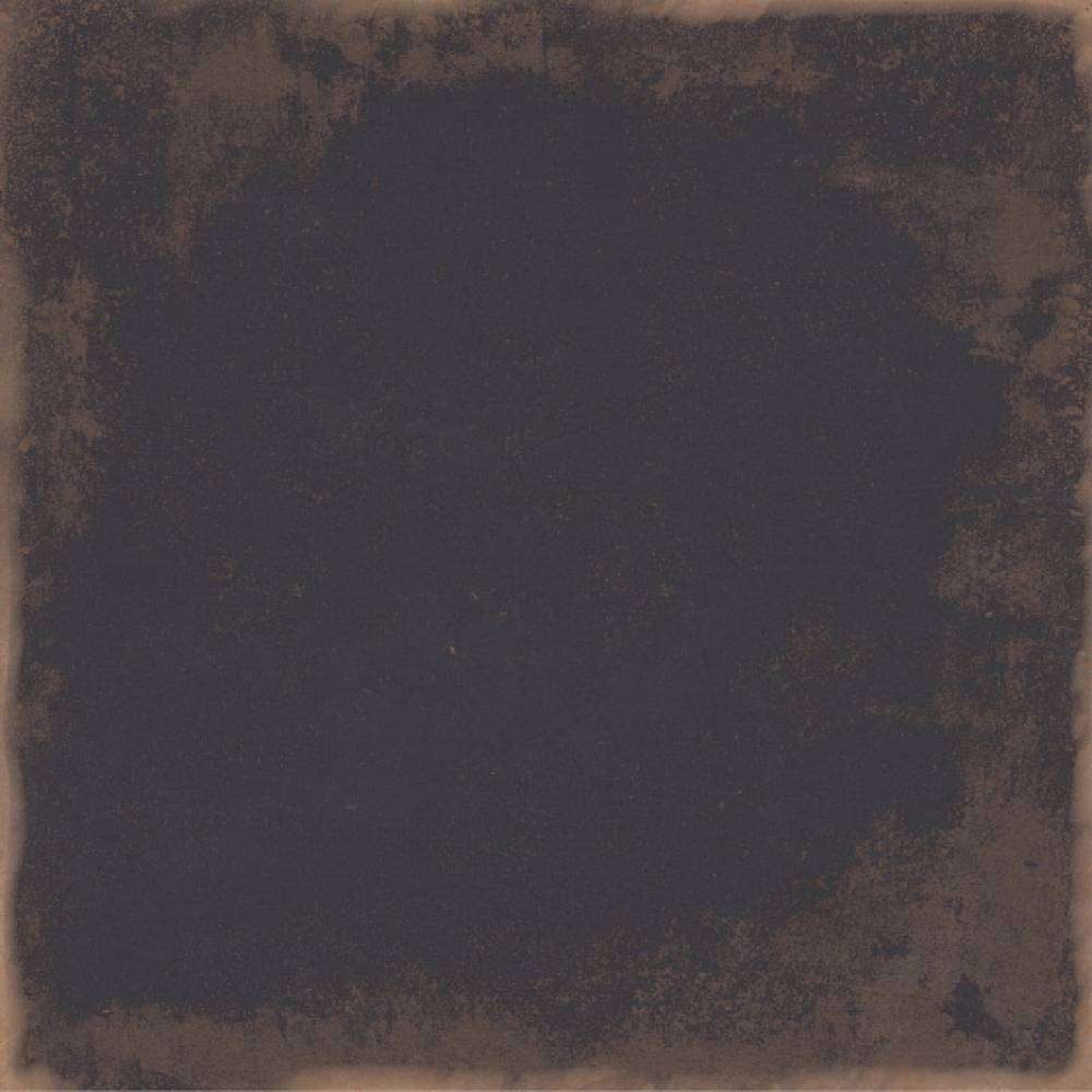 Керамогранит Wow Mud Graphite 117388, цвет чёрный, поверхность матовая, квадрат, 138x138
