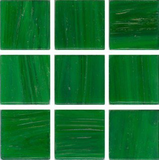 Мозаика Irida Aquarelle 20.AQ28(2), цвет зелёный, поверхность глянцевая, квадрат, 327x327
