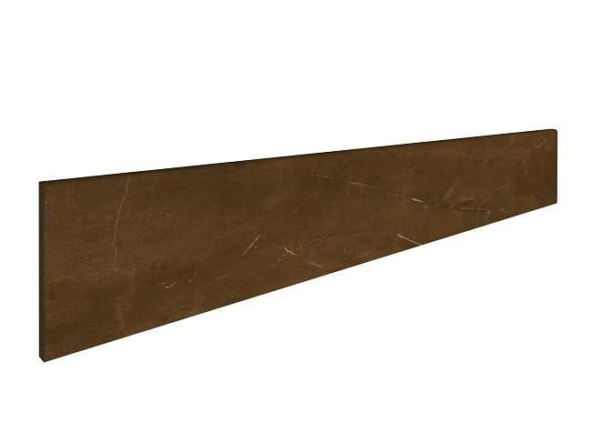 Бордюры Italon Charme Bronze Battiscopa 610130000225, цвет коричневый, поверхность полированная, прямоугольник, 72x590