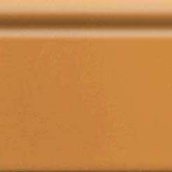 Бордюры Ce.Si Metro Battiscopa Miele, цвет оранжевый, поверхность глянцевая, квадрат, 150x150