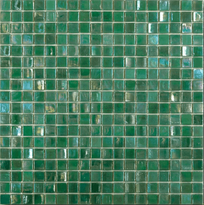 Мозаика Art & Natura Classic Mila 3, цвет зелёный, поверхность глянцевая, квадрат, 295x295
