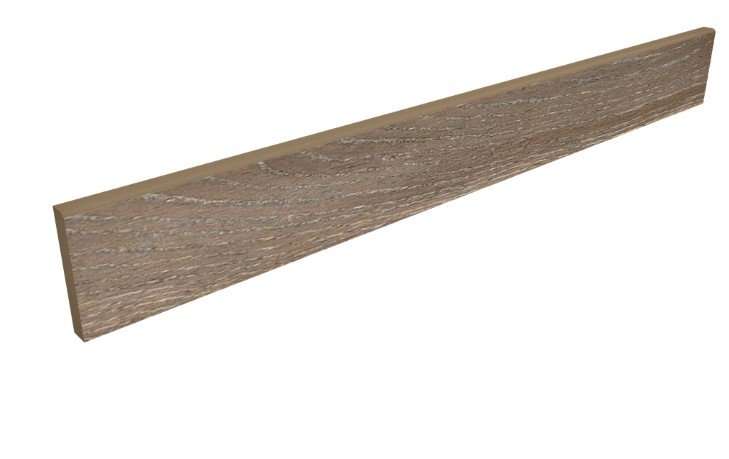 Бордюры Paradyz Dream Wood Moka DW04 Неполированный 7x60,9x8 38828, цвет коричневый, поверхность матовая, прямоугольник, 70x600