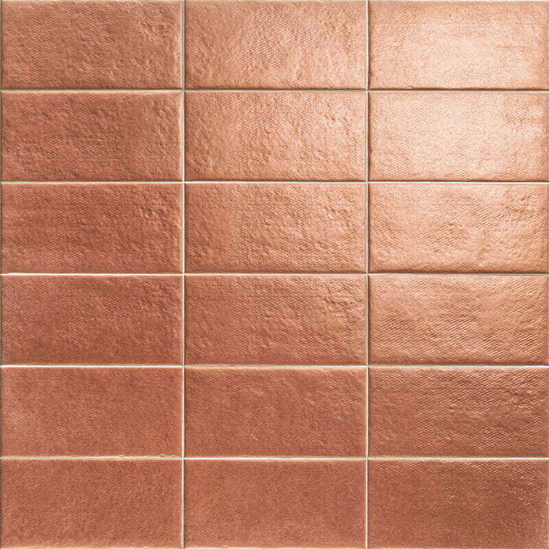 Керамическая плитка Mainzu Velvet Cooper, цвет оранжевый, поверхность глянцевая, прямоугольник, 100x200