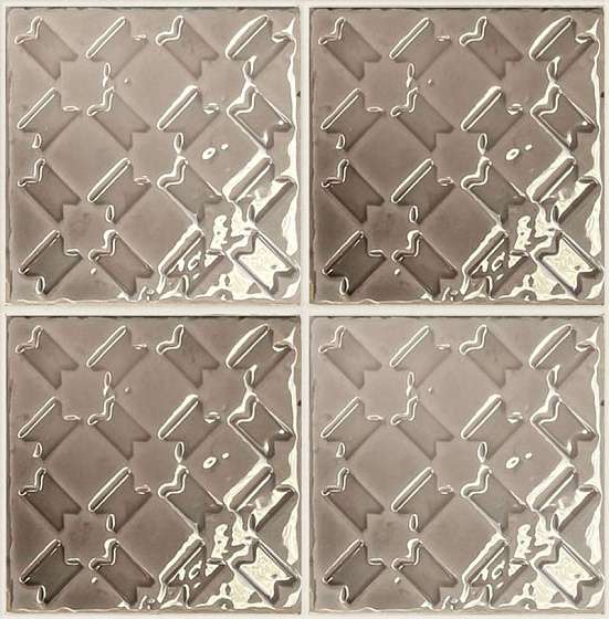 Декоративные элементы Grazia Shades Of Art Alcazar Gravel ALCA6, цвет серый, поверхность глянцевая, квадрат, 130x130