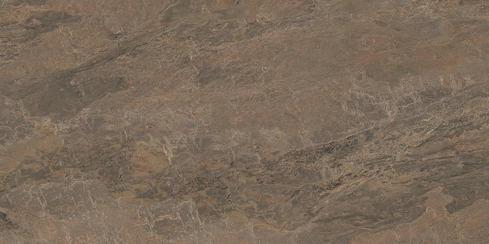 Керамогранит Azteca Vulcano Lux Magma, цвет коричневый, поверхность полированная, прямоугольник, 600x1200