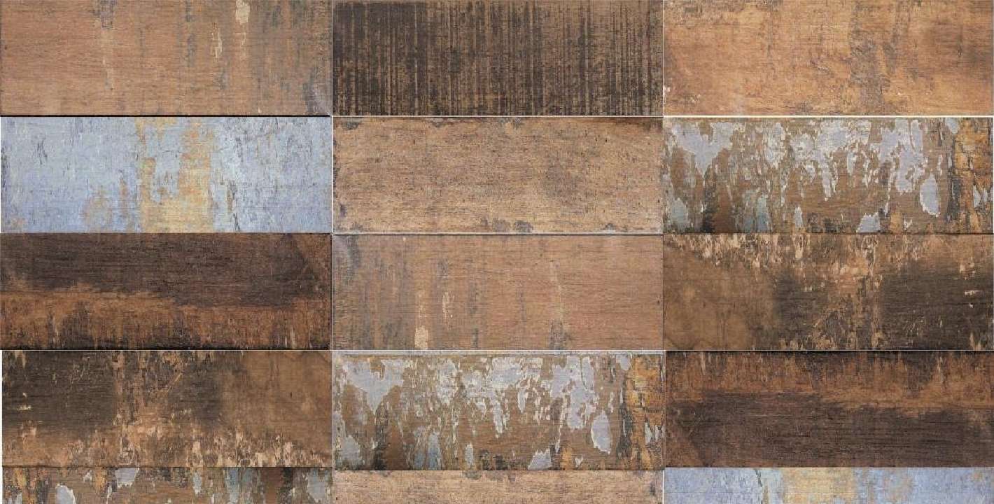 Керамическая плитка Baldocer Kunny, цвет коричневый, поверхность матовая, прямоугольник, 175x500