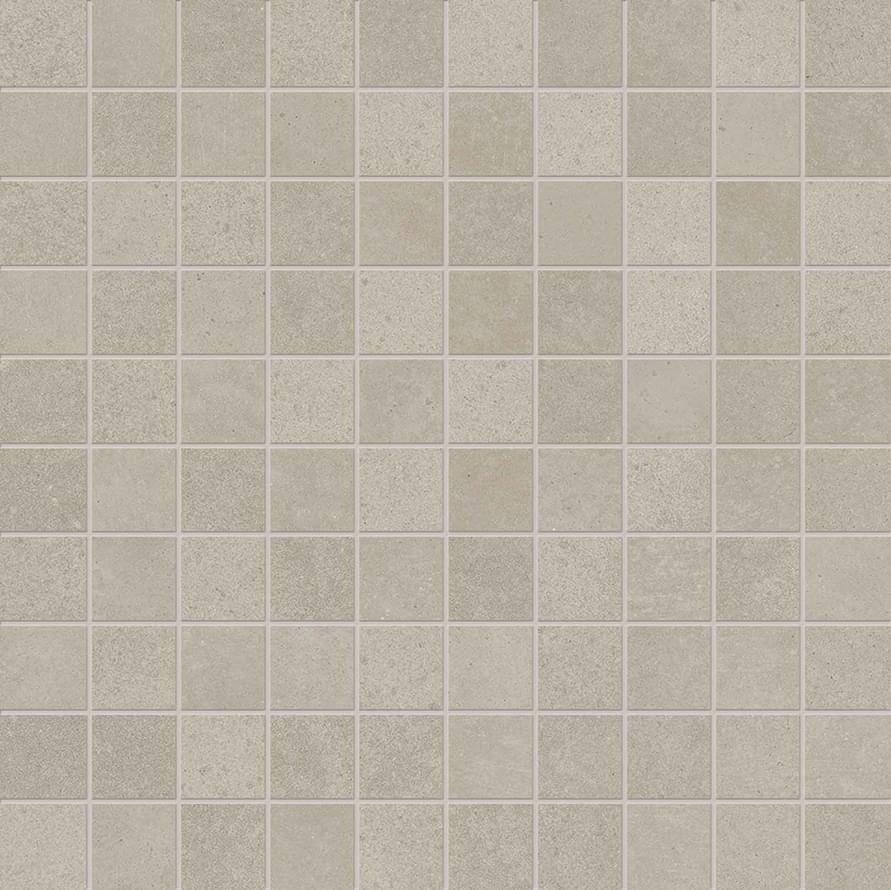 Мозаика Ergon Tr3Nd Mosaico Concrete Sand EAVU, цвет серый, поверхность матовая, квадрат, 300x300