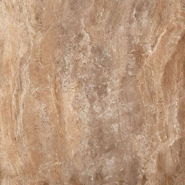 Керамическая плитка Prissmacer Volga Noce, цвет коричневый, поверхность глянцевая, квадрат, 450x450