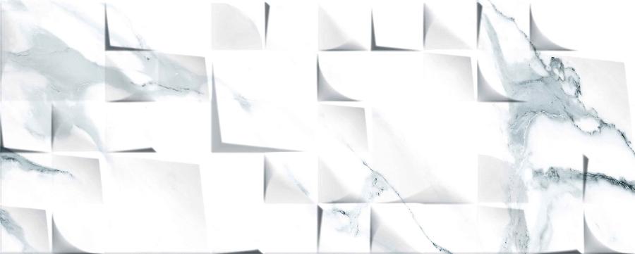 Керамическая плитка Mayolica Paris Nilo, цвет белый, поверхность матовая, прямоугольник, 280x700