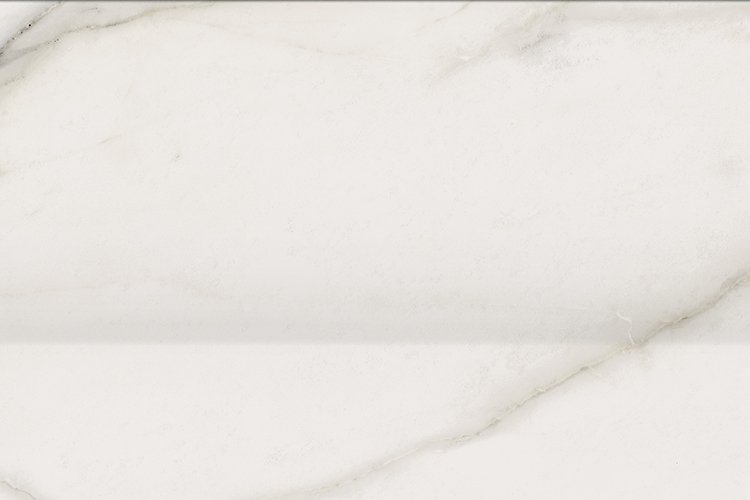 Бордюры Italon Charme Evo Calacatta Alzata Cerato 600090000374, цвет белый, поверхность патинированная, прямоугольник, 200x300