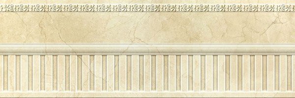 Декоративные элементы Europa Ceramica Gea Templo Decor Cornisa A, цвет бежевый, поверхность матовая, прямоугольник, 250x750