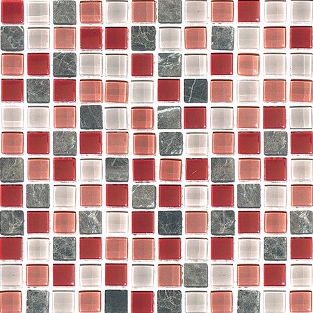 Мозаика Colori Viva Mallorca CV10122, цвет разноцветный, поверхность матовая, квадрат, 305x305