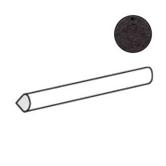 Спецэлементы Equipe Tribeca Jolly Basalt 26883, цвет чёрный, поверхность глянцевая, прямоугольник, 12x200
