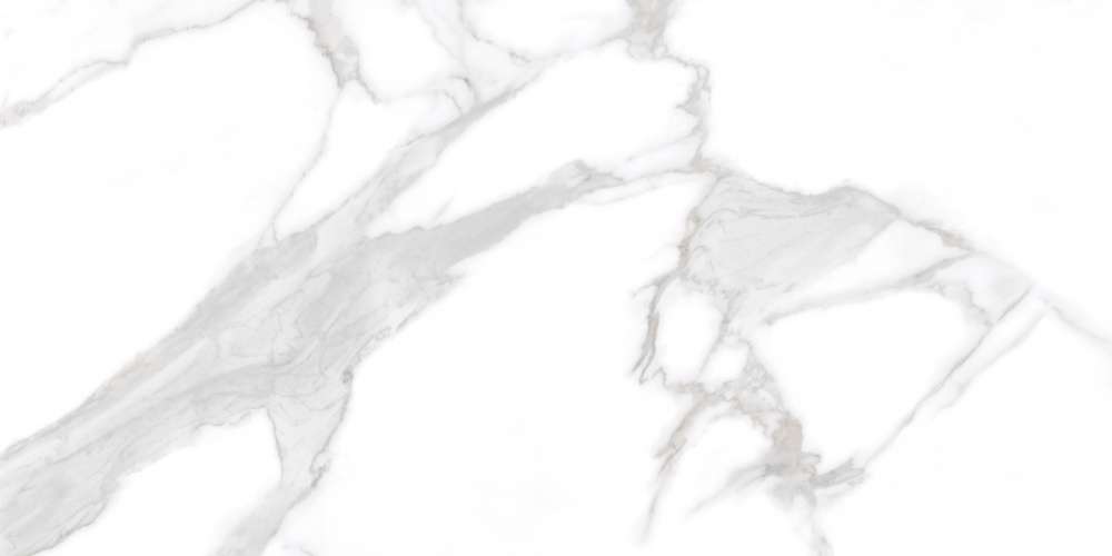 Керамогранит Italica German Statuario Diva Silver Matt, цвет белый серый, поверхность матовая, прямоугольник, 600x1200
