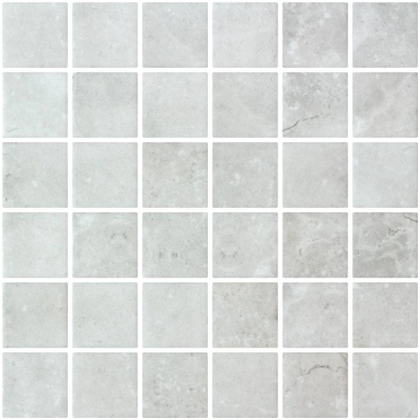 Мозаика Onix Mosaico Marble Grey Antislip, цвет серый, поверхность матовая, квадрат, 311x311