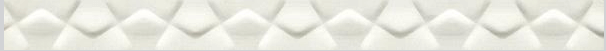 Бордюры Settecento Listello Terminale Dunes Bianco, цвет белый, поверхность глянцевая, прямоугольник, 80x963
