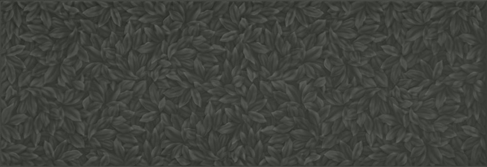 Декоративные элементы Grazia Elegance Decoro Flint Craquele ELGDEQ7, цвет чёрный, поверхность глянцевая, прямоугольник, 350x1020