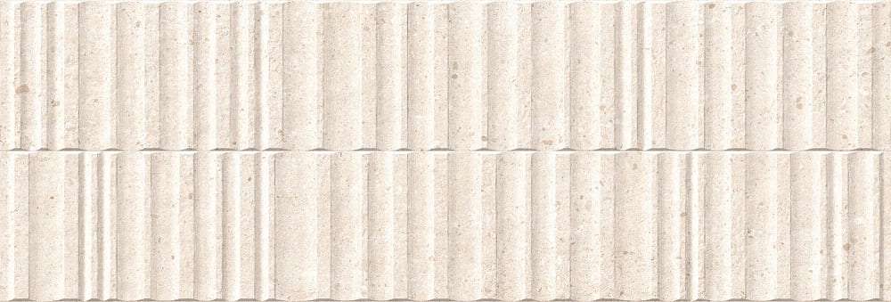 Керамическая плитка Peronda Manhattan Wall Bone Wavy 34758, цвет бежевый, поверхность матовая, прямоугольник, 333x1000
