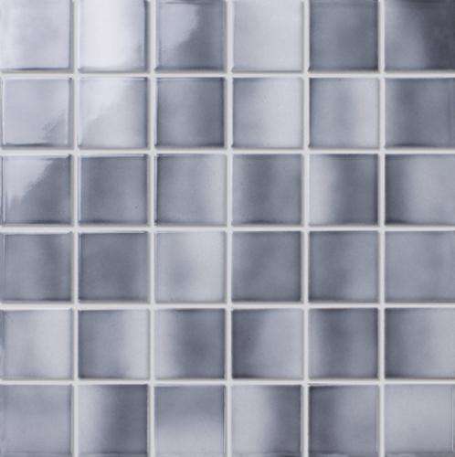 Мозаика Bonaparte Retro Grey, цвет серый, поверхность матовая, квадрат, 300x300