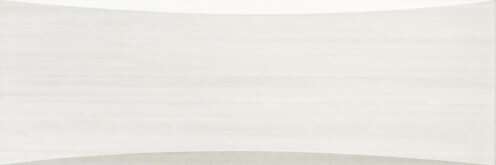 Керамическая плитка Aurelia Flou Bombe White, цвет белый, поверхность глянцевая, прямоугольник, 200x600