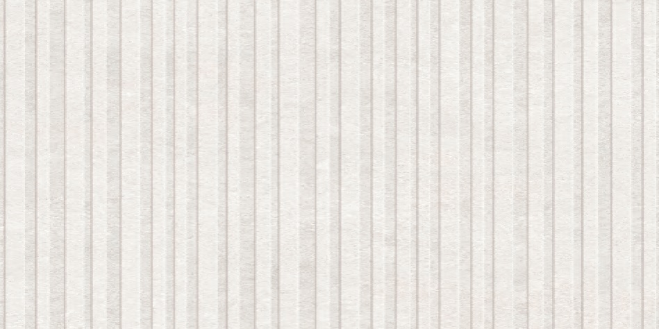 Керамогранит Flaviker Double Cannete White Nat PF60015189, цвет белый, поверхность рельефная натуральная, прямоугольник, 600x1200