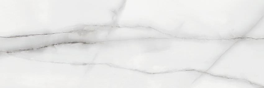 Керамическая плитка Benadresa Newbury White, цвет белый, поверхность глянцевая, прямоугольник, 300x900