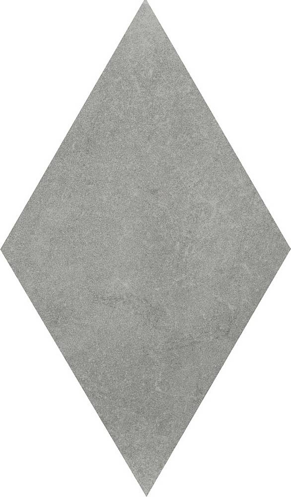 Керамогранит Cir Materia Prima Rombo Metropolitan Gr 1069792, цвет серый, поверхность глянцевая, ромб, 137x240