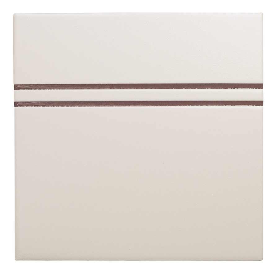 Керамогранит Wow Point & Dash Neutral Burgundy 126516, цвет бежевый, поверхность матовая, квадрат, 150x150