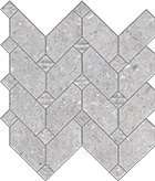 Мозаика La Fabbrica Mosaico Freccia Agate Nat/Lap 160303, цвет серый, поверхность матовая лаппатированная, , 300x350