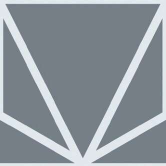 Керамогранит Heralgi Gio Origami Grey, цвет серый, поверхность матовая, квадрат, 200x200