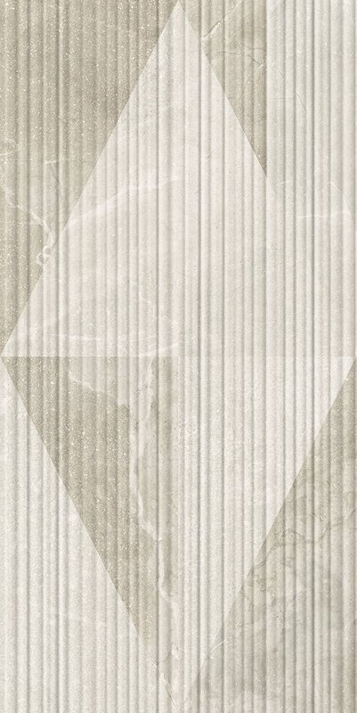 Декоративные элементы Provenza Eureka Intarsio 3D Bianco-Sabbia EFPG, цвет бежевый, поверхность матовая 3d (объёмная), прямоугольник, 300x600