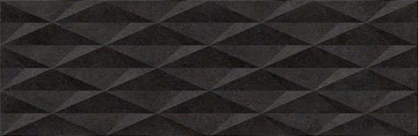 Керамическая плитка Emigres Dover Urbe Negro, цвет чёрный, поверхность матовая, прямоугольник, 250x750
