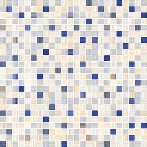 Мозаика Керамин Гламур 7П, цвет разноцветный, поверхность матовая, квадрат, 400x400