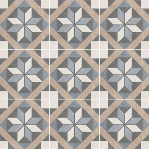 Керамическая плитка Sant Agostino Patchwork Classic 04 CSAPCL0420, цвет разноцветный, поверхность матовая, квадрат, 200x200