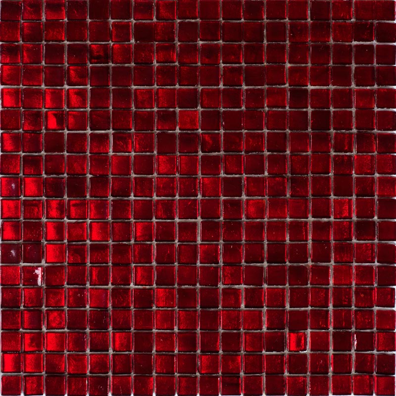 Мозаика Alma Mosaic Beauty BS100, цвет бордовый, поверхность глянцевая, квадрат, 295x295