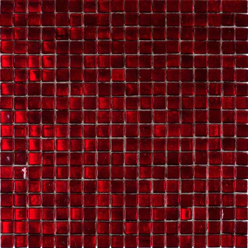 Мозаика Alma Mosaic Beauty BS100, цвет бордовый, поверхность глянцевая, квадрат, 295x295