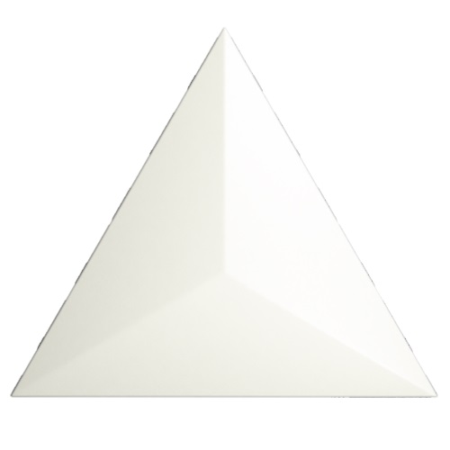 Керамическая плитка ZYX Evoke Traingle Level White Matt 218241, цвет белый, поверхность матовая, прямоугольник, 150x170