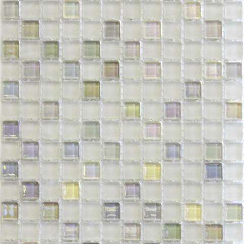 Мозаика Bars Crystal Mosaic Rainbow CM 158 (15x15 mm), цвет разноцветный, поверхность глянцевая, квадрат, 300x300