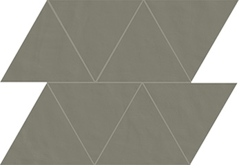 Декоративные элементы Casa Dolce Casa Neutra 05 Quarzo Gres F (10X15) 6mm 749608, цвет серый, поверхность матовая, треугольник, 300x350