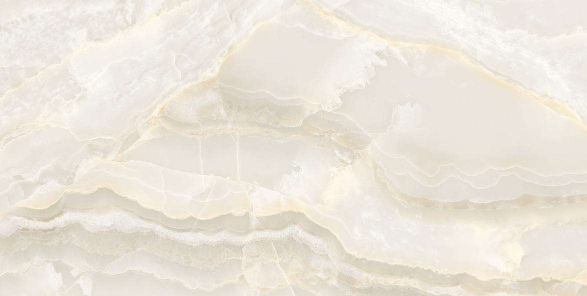 Керамогранит Laparet Stubay Onyx Crema, цвет слоновая кость, поверхность полированная, прямоугольник, 600x1200