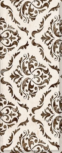 Керамическая плитка A.C.A. Imperial Damasco A, цвет бежевый, поверхность полированная, прямоугольник, 235x580