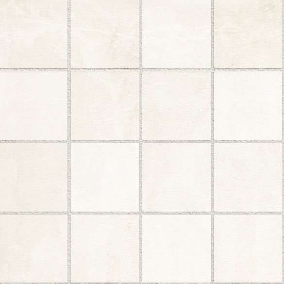 Мозаика Panaria Glance Mos 16 Off-White PGZGC30, цвет белый, поверхность матовая, квадрат, 300x300