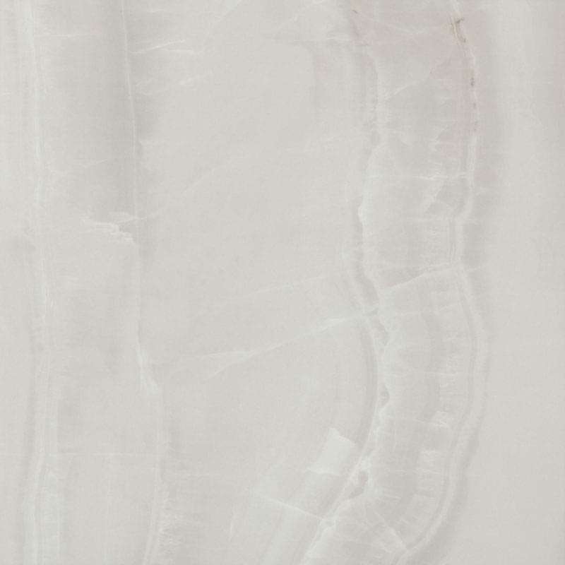 Керамогранит Ecoceramic Mirage Cold, цвет белый, поверхность глянцевая, квадрат, 607x607