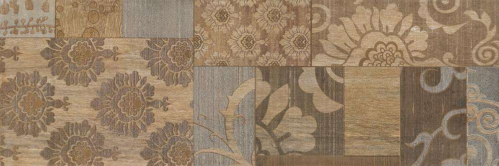 Декоративные элементы Serra Filigran Beige&Brown Relief Pastoral Decor 2, цвет коричневый, поверхность матовая, прямоугольник, 300x900