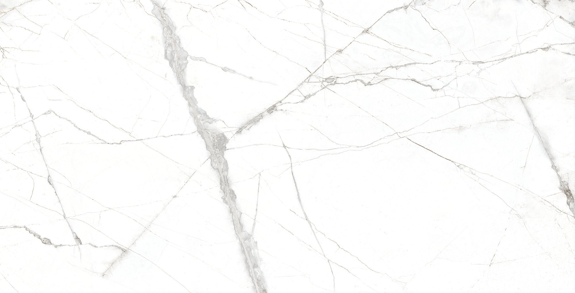 Керамогранит Museum Glacier White NT/75,5X151/R 27333, цвет белый, поверхность матовая, прямоугольник, 755x1510
